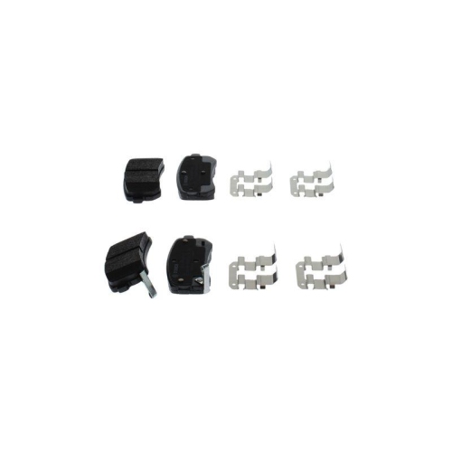 Bremsbelagsatz Scheibenbremse Bosch 0986494627 f&uuml;r Hyundai Kia Hinterachse