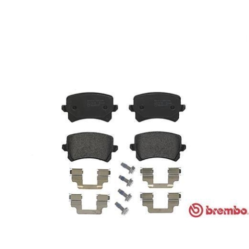 Bremsbelagsatz Scheibenbremse Brembo P85108 Prime Line f&uuml;r Audi Seat VW