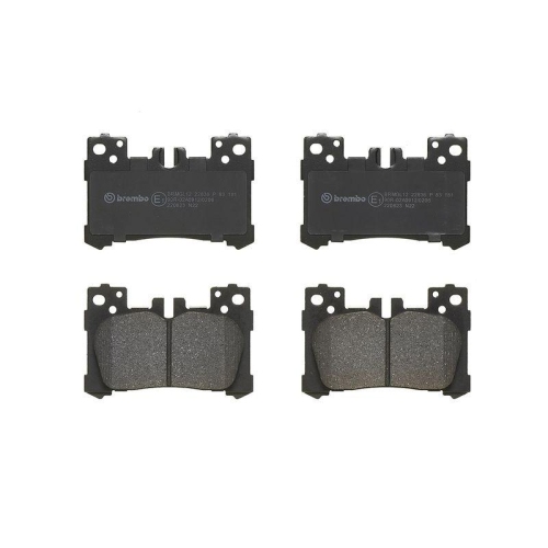 Brake Pad Set Disc Brake Brembo P83181 Prime Line for Lexus Rear Axle
