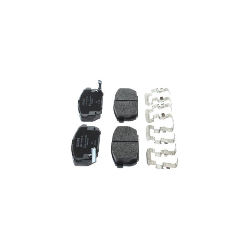 Bremsbelagsatz Scheibenbremse Bosch 0986494590 f&uuml;r Hyundai Kia Hinterachse