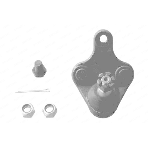 Trag /f&uuml;hrungsgelenk Moog TO-BJ-6579 f&uuml;r Toyota Lexus Vorderachse Au&szlig;en Unten