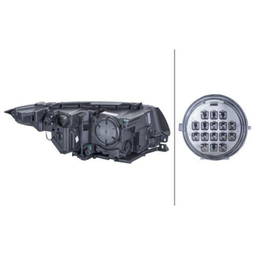 Hauptscheinwerfer Hella 1EE 354 835-011 f&uuml;r Land Rover Links