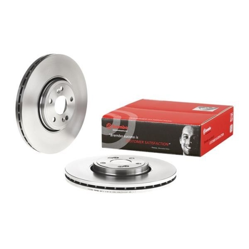 1X Brembo Bremsscheibe Vorderachse Prime Line f&uuml;r Renault