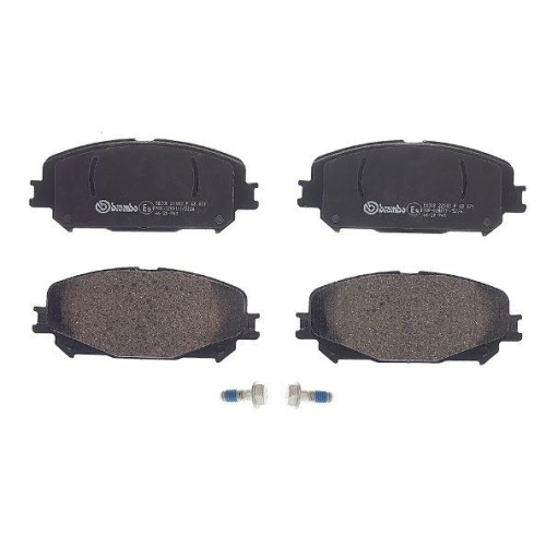 Bremsbelagsatz Scheibenbremse Brembo P68071 Prime Line f&uuml;r Mitsubishi Renault