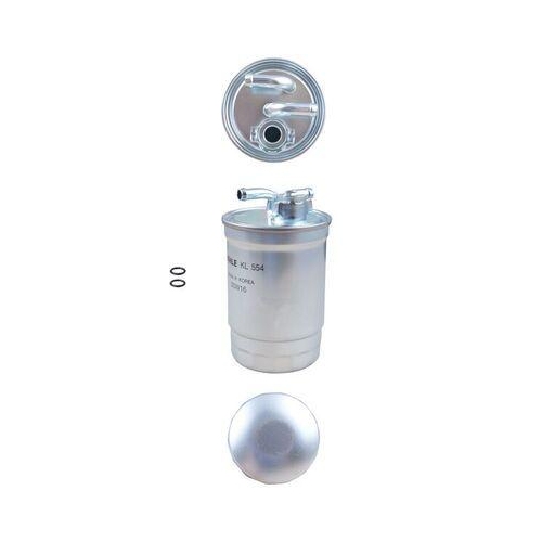 Kraftstofffilter Mahle KL 554D f&uuml;r Audi VW Cupra