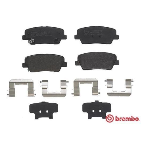 Bremsbelagsatz Scheibenbremse Brembo P30081 Prime Line für Hyundai Kia