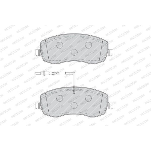 Bremsbelagsatz Scheibenbremse Ferodo FDB4154 Premier f&uuml;r Citro&euml;n Fiat Lancia