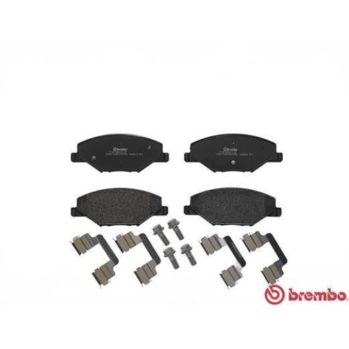 Bremsbelagsatz Scheibenbremse Brembo P85121 Prime Line f&uuml;r Audi Seat Skoda VW
