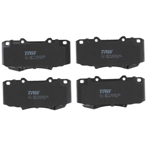 Bremsbelagsatz Scheibenbremse Trw GDB3534 Cotec f&uuml;r Toyota Vorderachse