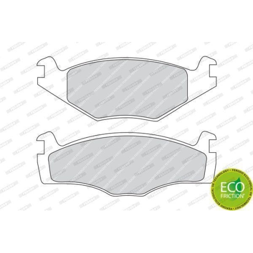 Bremsbelagsatz Scheibenbremse Ferodo FDB419 Premier Eco Friction f&uuml;r Seat VW