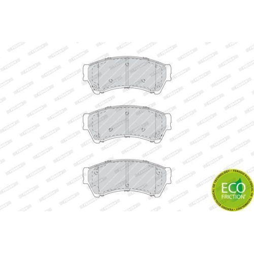 Bremsbelagsatz Scheibenbremse Ferodo FDB4062 Premier Eco Friction f&uuml;r Mazda