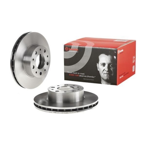 Bremsscheibe Brembo 09.A235.20 Prime Line f&uuml;r Citro&euml;n Fiat Peugeot Vorderachse