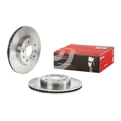 2X Brembo Bremsscheibe Vorderachse Prime Line f&uuml;r Fiat Nissan Suzuki