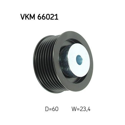 Umlenk /f&uuml;hrungsrolle Keilrippenriemen Skf VKM 66021 f&uuml;r Suzuki Unten