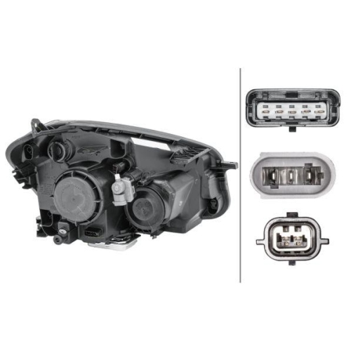 Hauptscheinwerfer Hella 1EL 010 335-251 f&uuml;r Nissan Nissan (dfac) Links