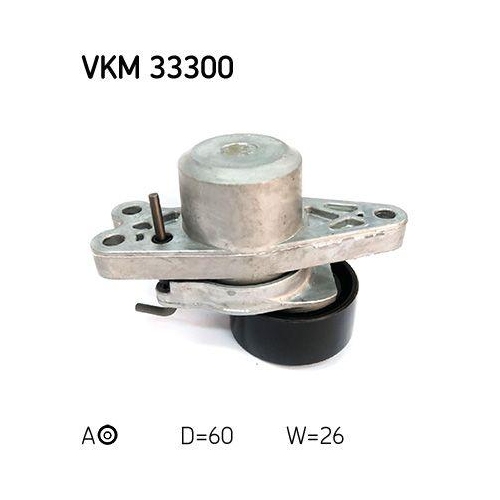 Riemenspanner Keilrippenriemen Skf VKM 33300 für Citroën Peugeot Links Oben