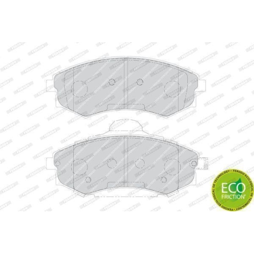 Bremsbelagsatz Scheibenbremse Ferodo FDB1737 Premier Eco Friction f&uuml;r Ssangyong