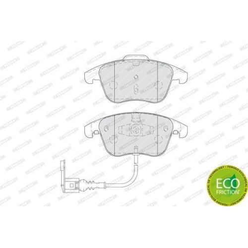 Bremsbelagsatz Scheibenbremse Ferodo FDB4057 Premier Eco Friction f&uuml;r Audi Seat