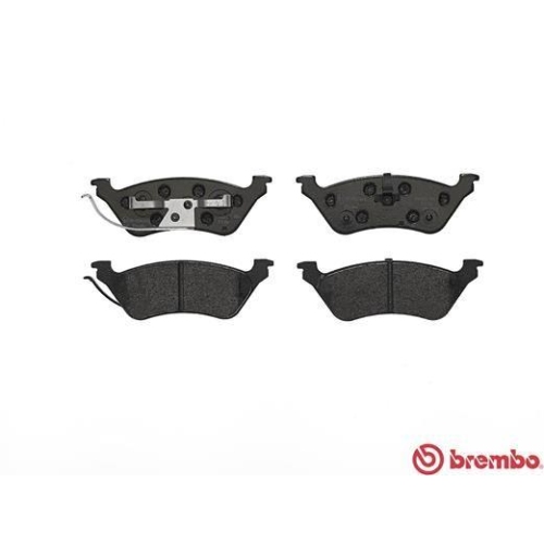 Kit De Plaquettes De Frein Frein &Agrave; Disque Brembo P11014 Prime Line pour Chrysler