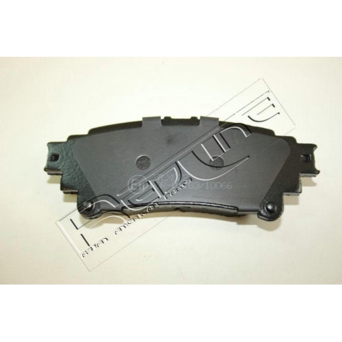 Bremsbelagsatz Scheibenbremse Red-line 27LX022 f&uuml;r Toyota Lexus Hinterachse