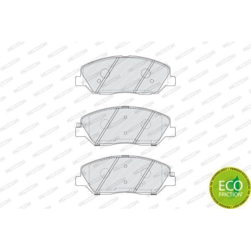 Bremsbelagsatz Scheibenbremse Ferodo FDB4111 Premier Eco Friction f&uuml;r Ssangyong