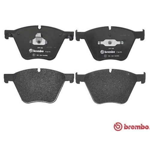 Bremsbelagsatz Scheibenbremse Brembo P06073 Prime Line f&uuml;r Bmw Rolls Royce