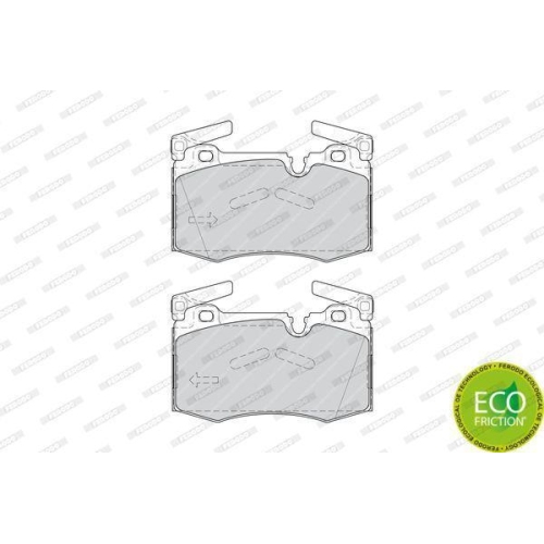 Bremsbelagsatz Scheibenbremse Ferodo FDB4358 Premier Eco Friction f&uuml;r Mini