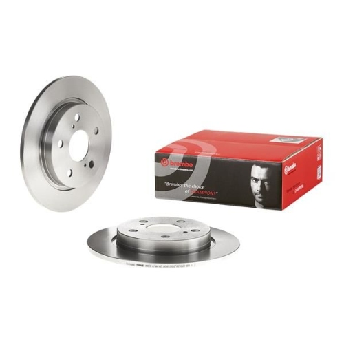 2X Brembo Bremsscheibe Hinterachse Prime Line f&uuml;r Toyota