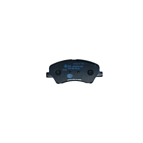 Bremsbelagsatz Scheibenbremse Hella 8DB 355 036-501 f&uuml;r Hyundai Kia Vorderachse