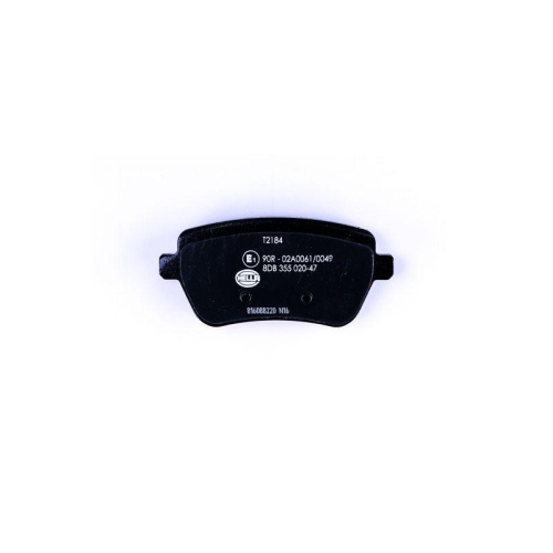 Bremsbelagsatz Scheibenbremse Hella 8DB 355 020-471 f&uuml;r Mercedes Benz Amc