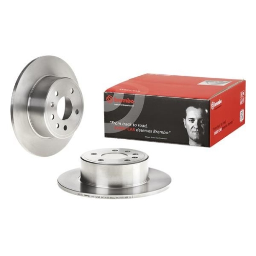 2X Brembo Bremsscheibe Hinterachse Prime Line f&uuml;r Saab Saturn
