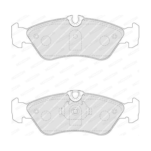 Bremsbelagsatz Scheibenbremse Ferodo FVR1876 Premier Eco Friction f&uuml;r VW