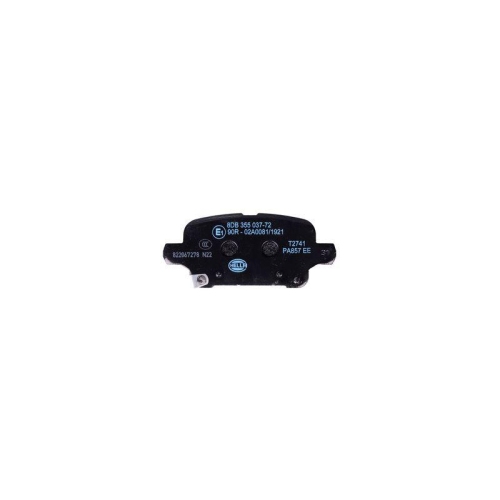 Bremsbelagsatz Scheibenbremse Hella 8DB 355 037-721 f&uuml;r Opel Vauxhall