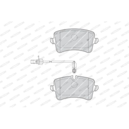 Bremsbelagsatz Scheibenbremse Ferodo FDB4410 Premier f&uuml;r Audi Porsche VW
