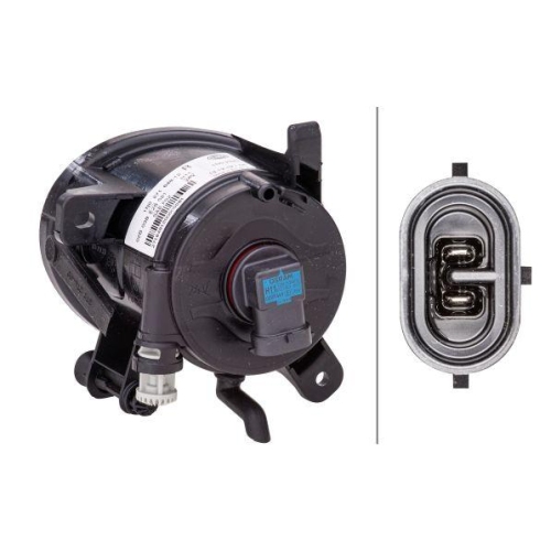 Nebelscheinwerfer Hella 1N0 271 648-121 f&uuml;r Audi Seat Rechts
