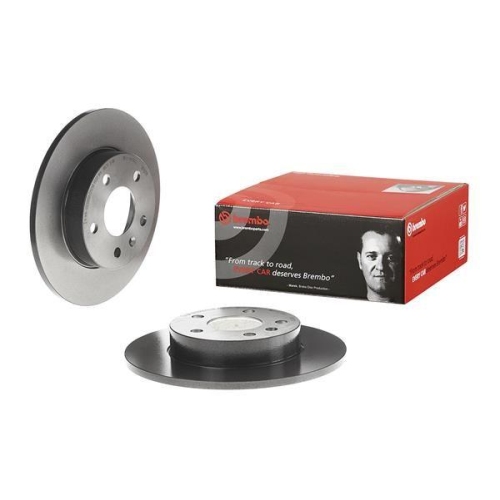2X Brembo Bremsscheibe Prime Line - Uv Coated f&uuml;r Opel Vauxhall
