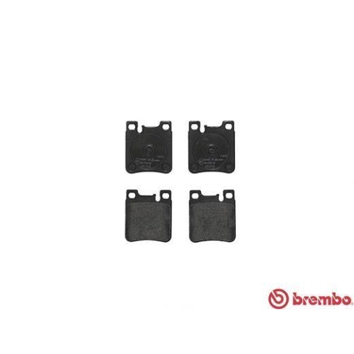 Bremsbelagsatz Scheibenbremse Brembo P50017 Prime Line f&uuml;r Chrysler Hinterachse