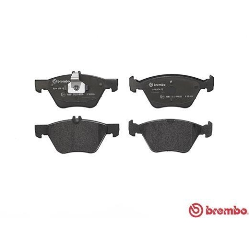 Bremsbelagsatz Scheibenbremse Brembo P50026 Prime Line für Chrysler Vorderachse
