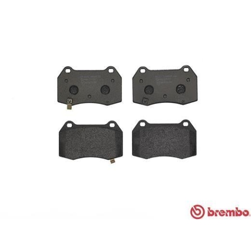 Bremsbelagsatz Scheibenbremse Brembo P56047 Prime Line f&uuml;r Honda Nissan