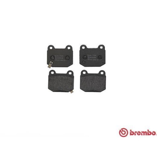 Bremsbelagsatz Scheibenbremse Brembo P56048 Prime Line f&uuml;r Mitsubishi Nissan