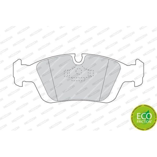 Bremsbelagsatz Scheibenbremse Ferodo FDB725 Premier Eco Friction f&uuml;r Bmw