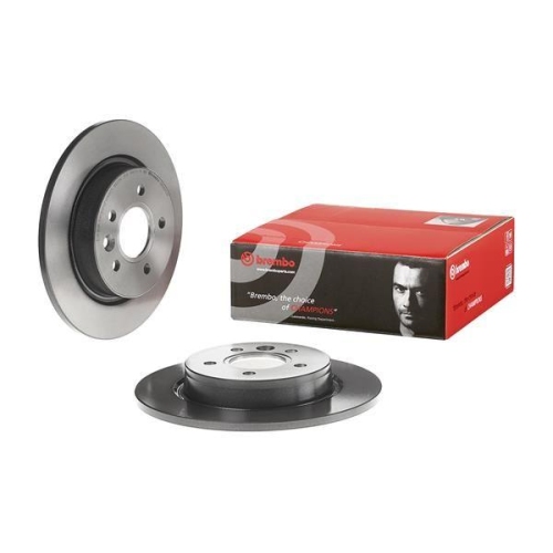 Bremsscheibe Brembo 08.9975.11 Prime Line - Uv Coated f&uuml;r Ford Volvo Hinterachse