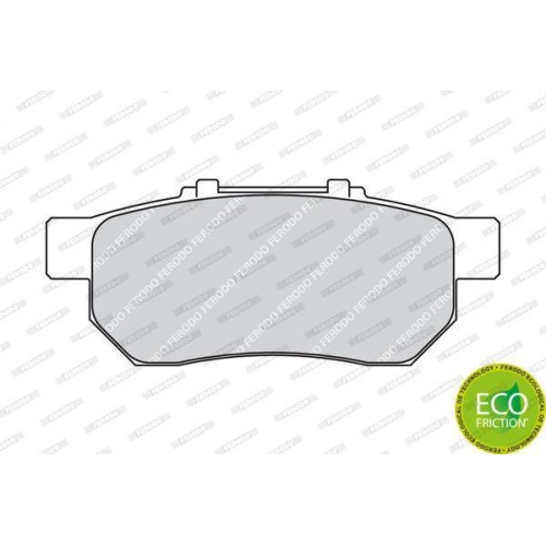 Bremsbelagsatz Scheibenbremse Ferodo FDB778 Premier Eco Friction f&uuml;r Honda