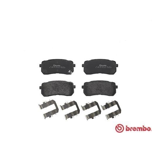 Bremsbelagsatz Scheibenbremse Brembo P30035 Prime Line f&uuml;r Hyundai Kia Haval