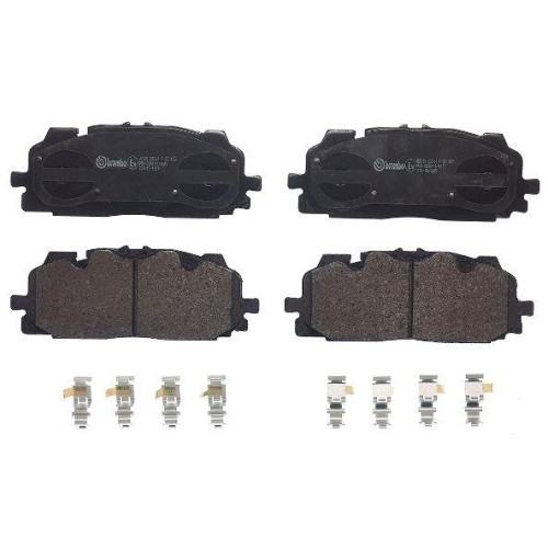 Bremsbelagsatz Scheibenbremse Brembo P85165 Prime Line f&uuml;r Audi Seat Skoda VW