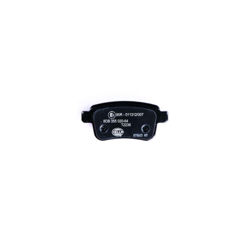 Bremsbelagsatz Scheibenbremse Hella 8DB 355 020-641 f&uuml;r Fiat Mercedes Benz Amc