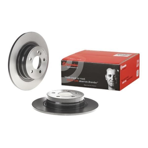 Bremsscheibe Brembo 08.A612.41 Prime Line - Uv Coated f&uuml;r Mercedes Benz