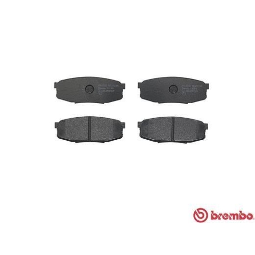 Bremsbelagsatz Scheibenbremse Brembo P83098 Prime Line f&uuml;r Toyota Lexus