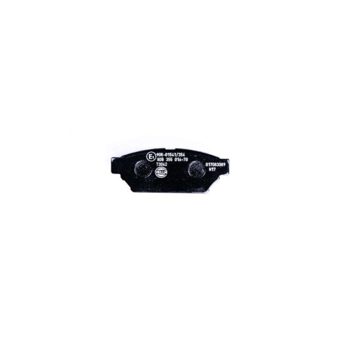 Bremsbelagsatz Scheibenbremse Hella 8DB 355 016-701 f&uuml;r Mitsubishi Nissan