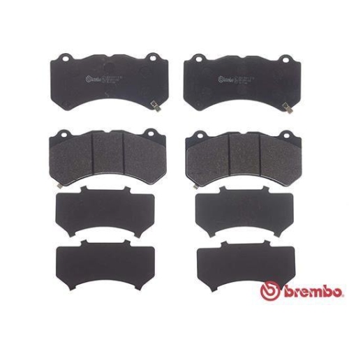 Bremsbelagsatz Scheibenbremse Brembo P37018 Prime Line f&uuml;r Dodge Nissan Cadillac